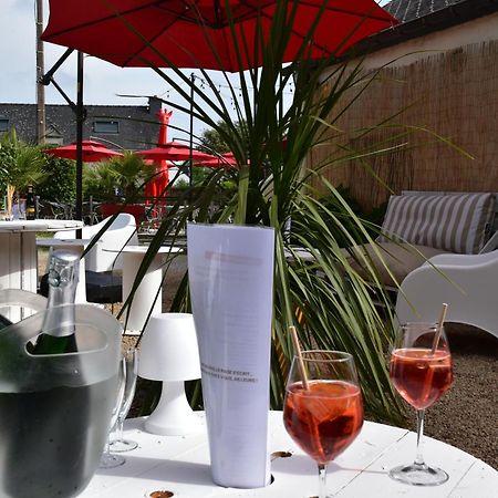 Logis Hotel Vannes Nord Le Clos Des Hortensias Locqueltas Exterior foto