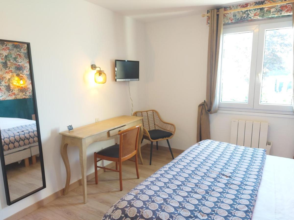 Logis Hotel Vannes Nord Le Clos Des Hortensias Locqueltas Exterior foto