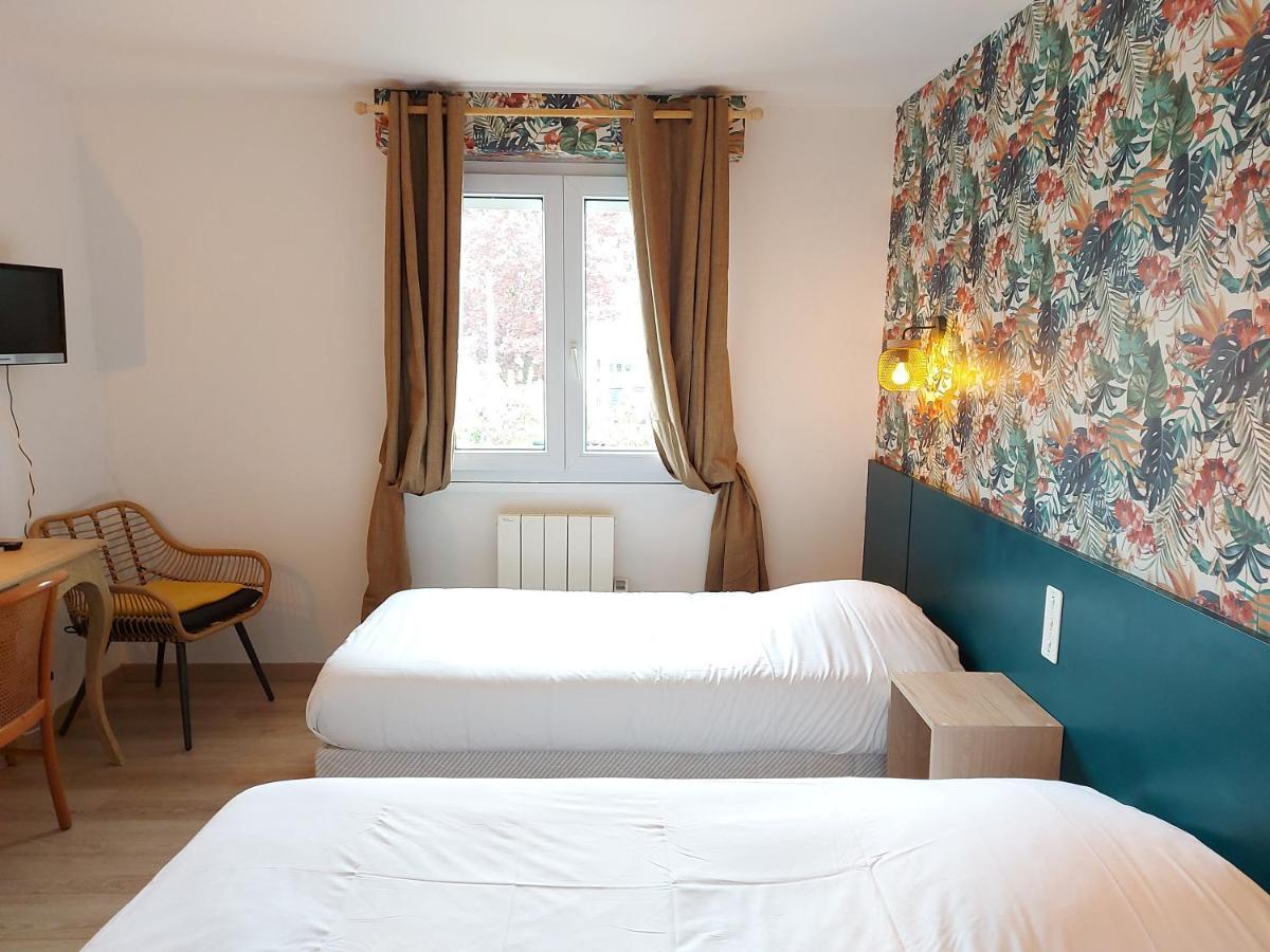 Logis Hotel Vannes Nord Le Clos Des Hortensias Locqueltas Exterior foto